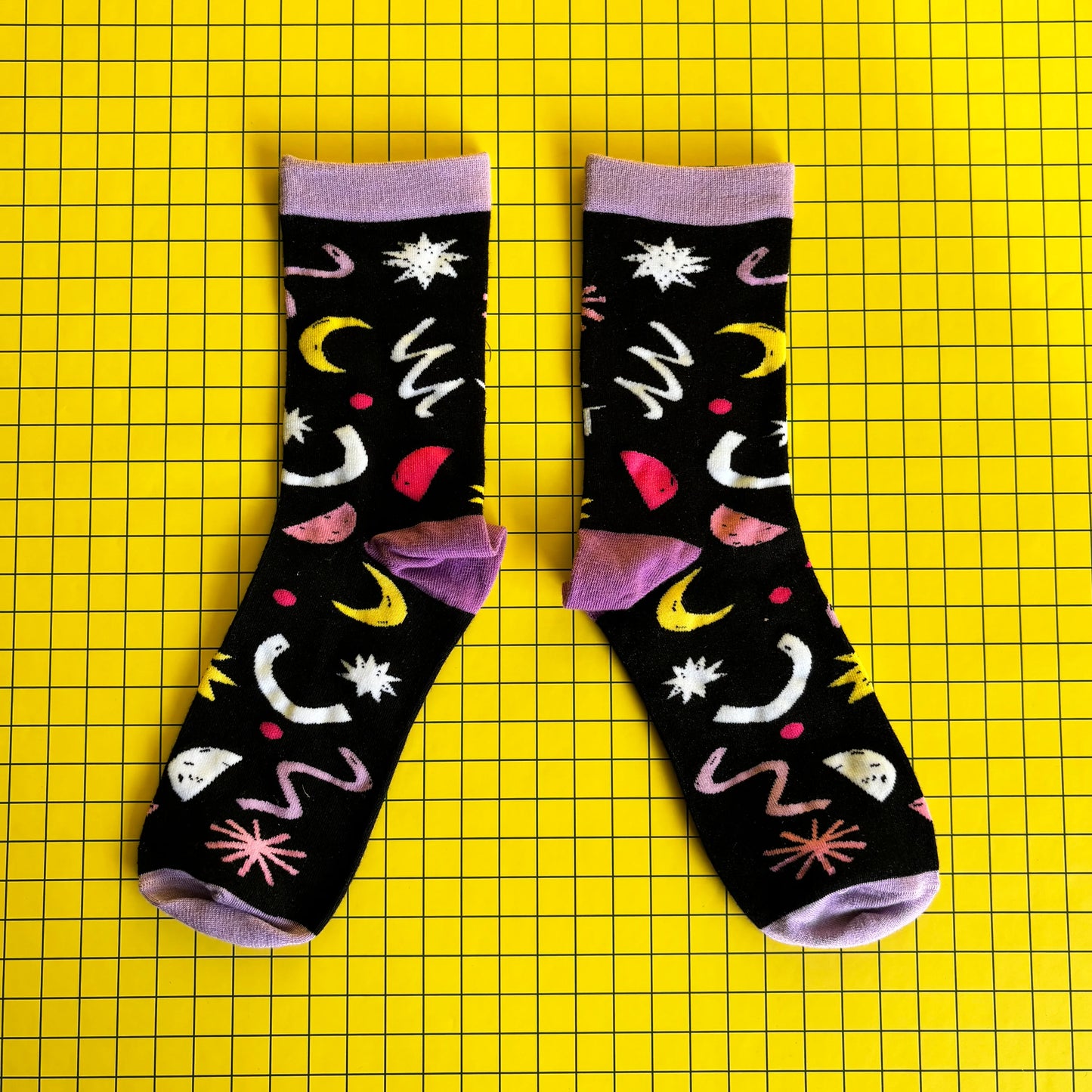 House of Disaster - Small Talk ‘I speak fluent cat’ socks