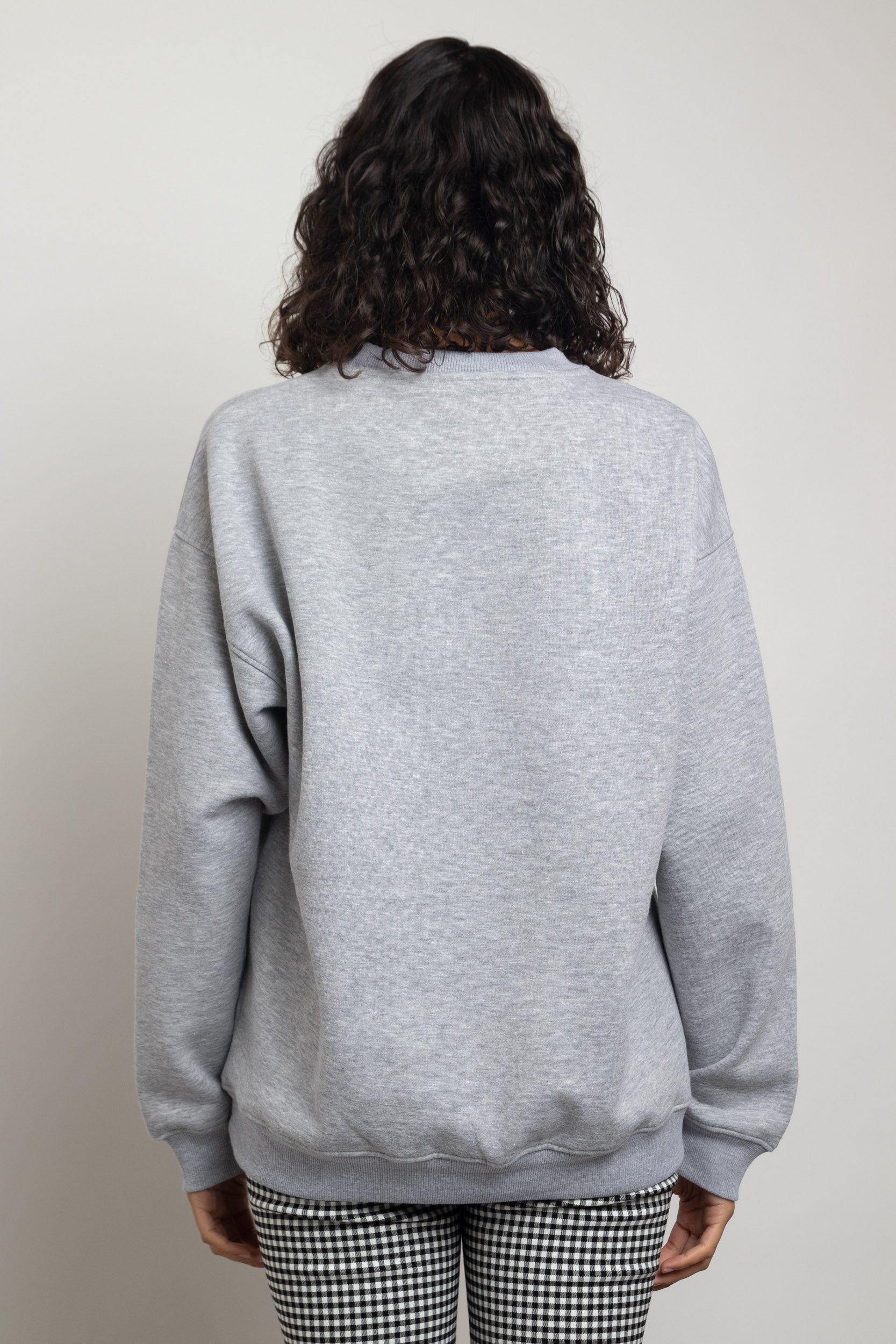 Daisy Street Grey Marl LA Sweater Thunder Egg