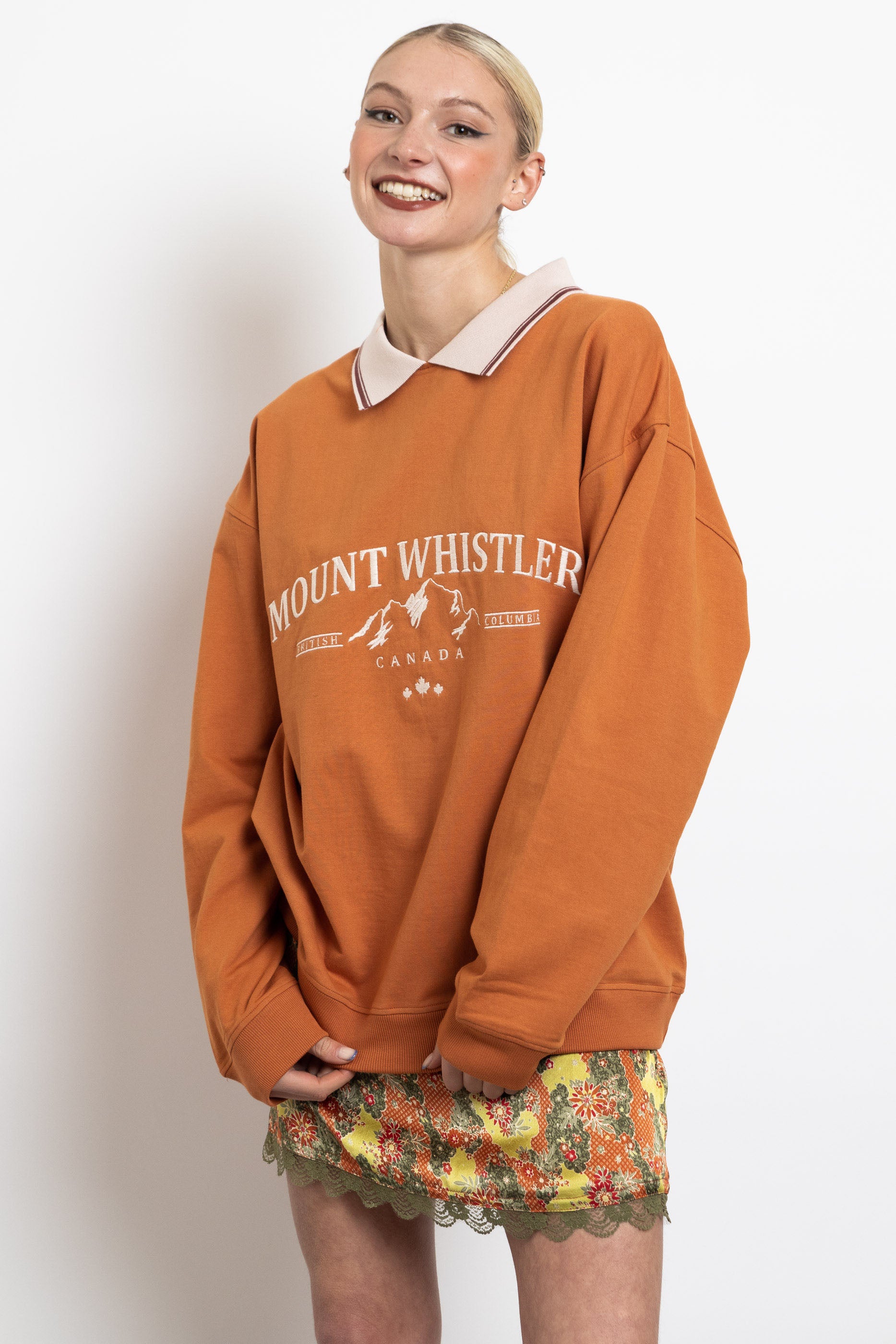 Unemployed clearance sweater orange