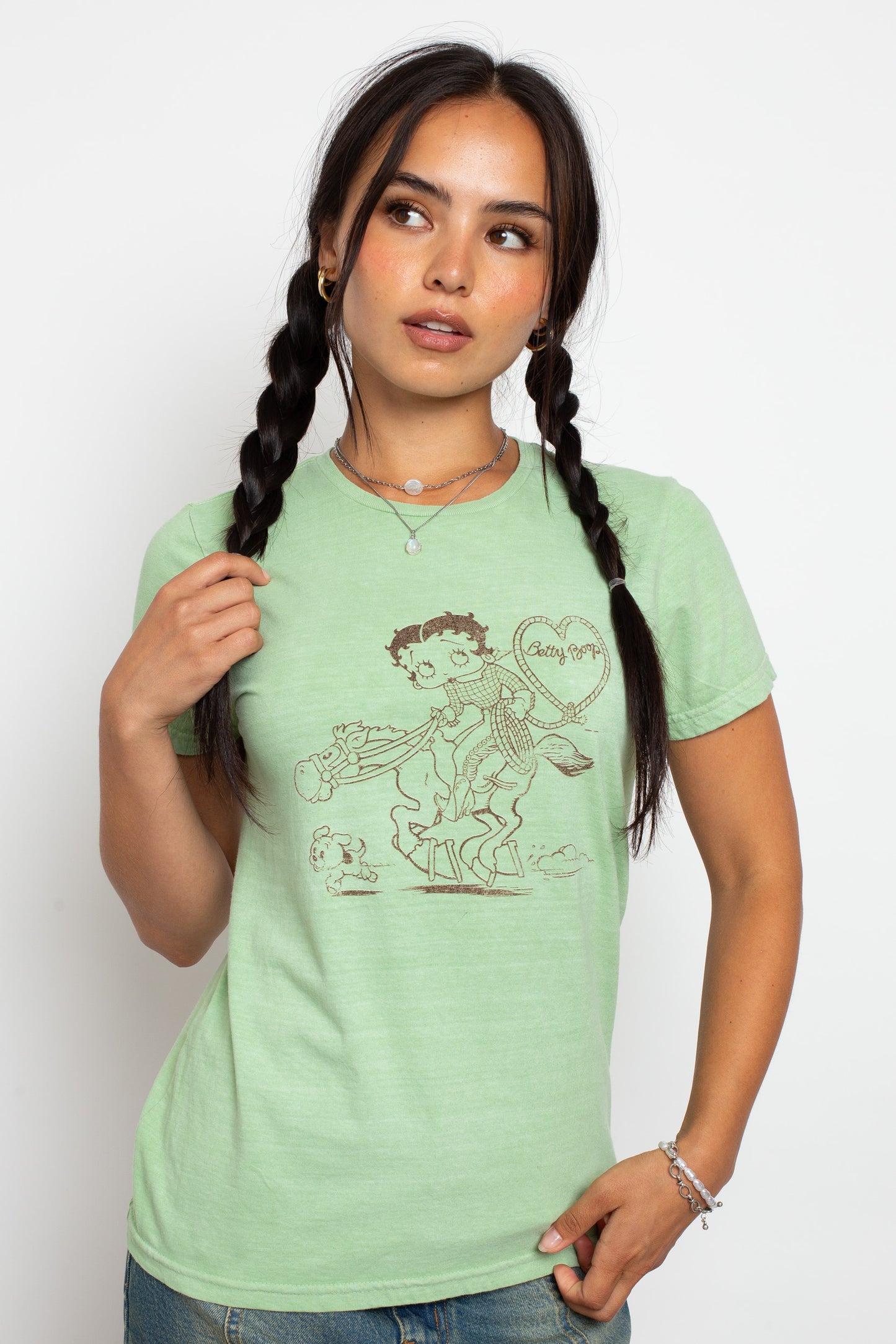 Daisy Street - Cowgirl Betty Boop Tee