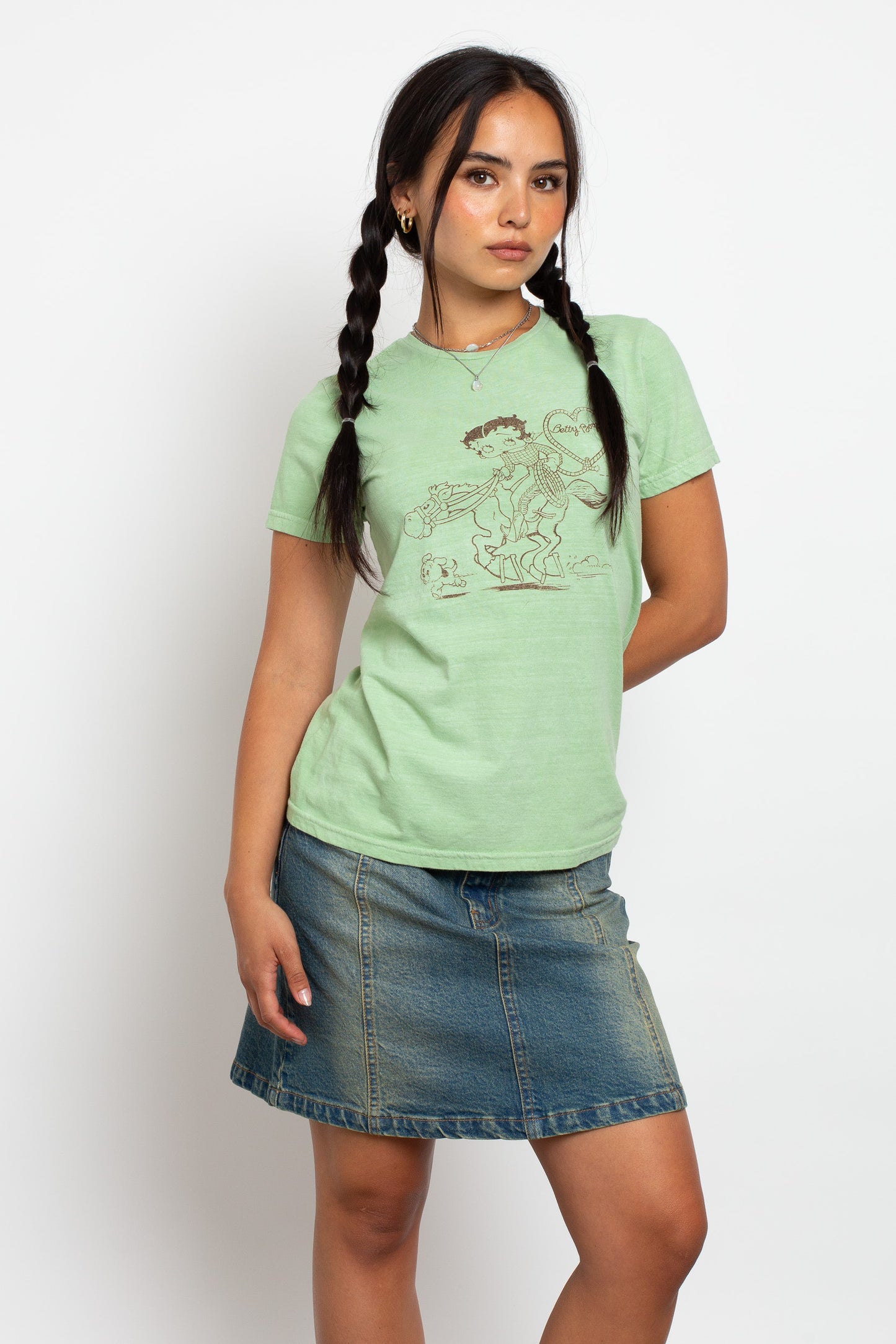 Daisy Street - Cowgirl Betty Boop Tee