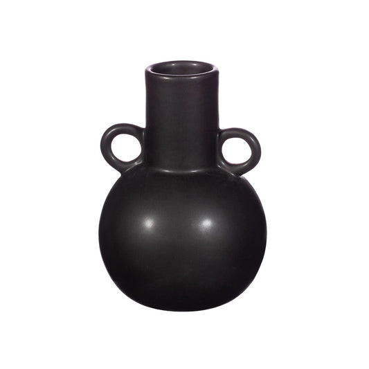 Sass & Belle - Small Black Amphora Vase