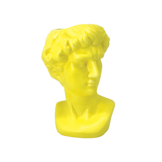 Sass &amp; Belle - Small Greek Head Vase Yellow